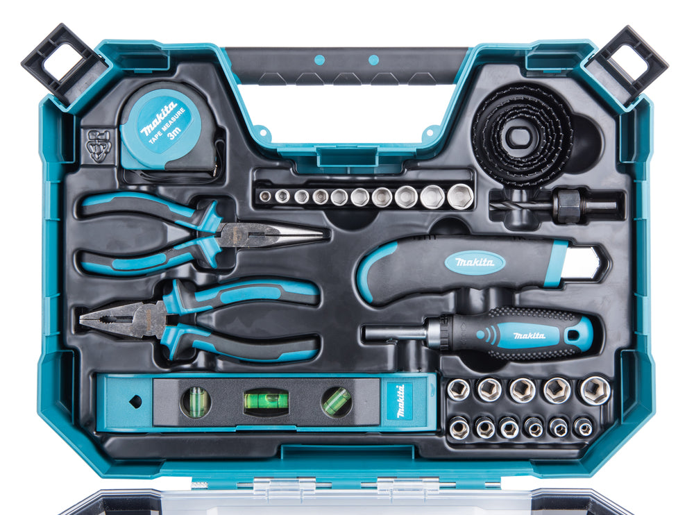 Koffer mit Bohrern und Schraubenbits Maccess (200 Stück) E-22610 Makita