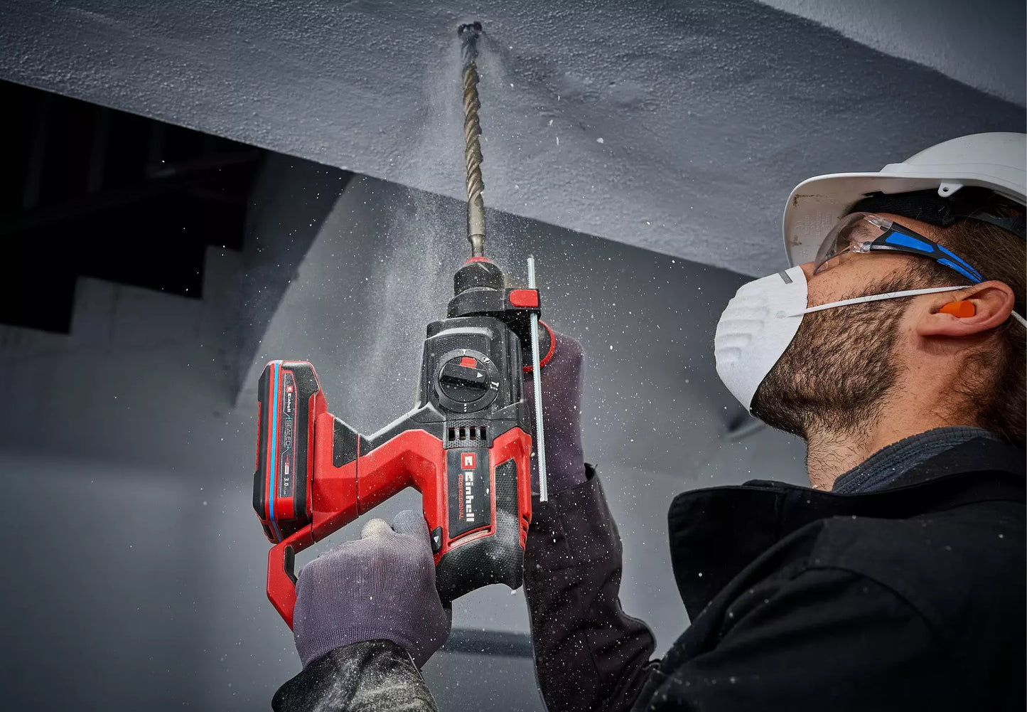 18-V-SDS-Plus-Bohrhammer, 2,3 J, mit Koffer Einhell TP-HD 18/22 D Li BL - Solo