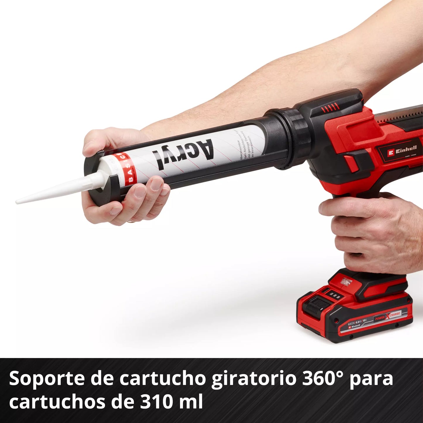 18-V-Silikonpistole 310 ml Einhell TE-SG 18/10 Li - Solo