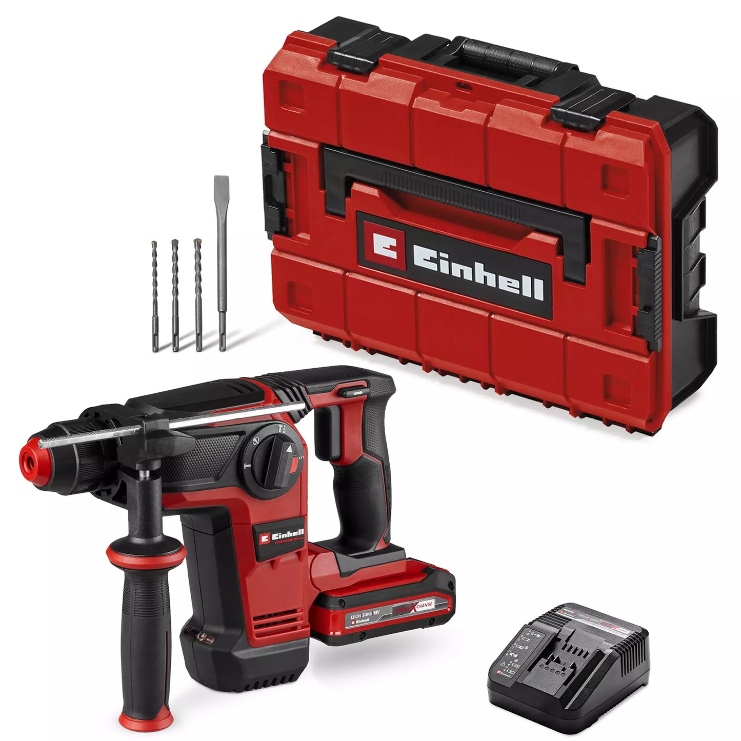 18-V-SDS-Plus-Bohrhammer 3 J 28 mm TP-HD 18/28 Li BL+4
