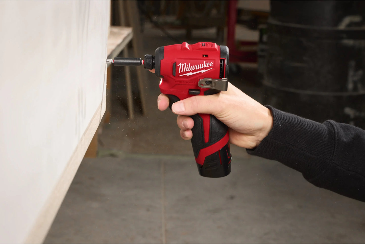 M12-Kompakt-Schlagschrauber, 1/4"-Sechskant, 124 Nm, Milwaukee M12 BLIDRC-0
