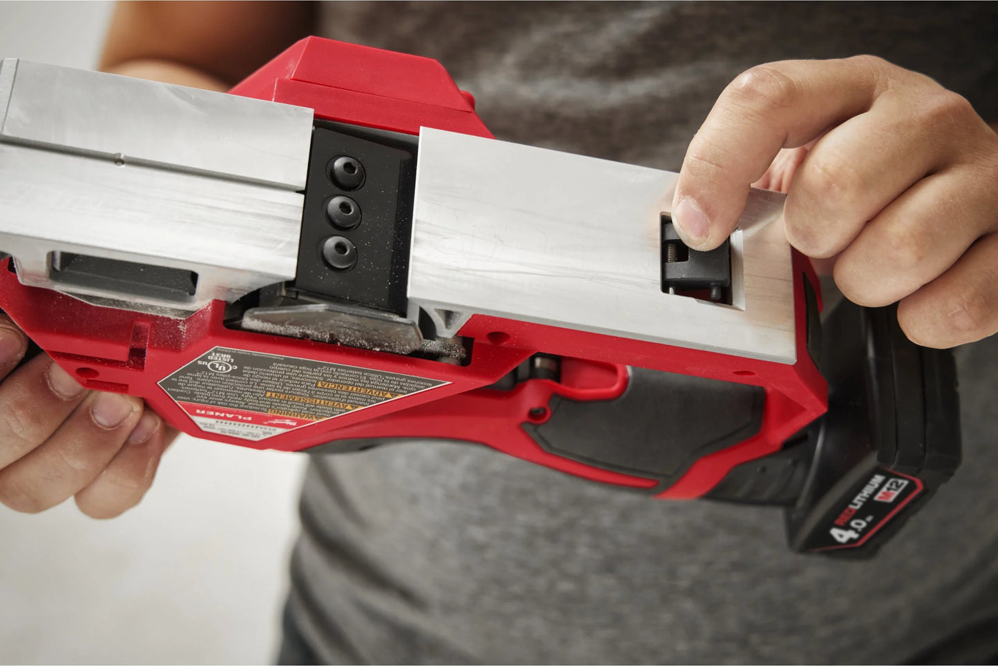 Cepillo subcompacto M12 Milwaukee M12 BLP-0X