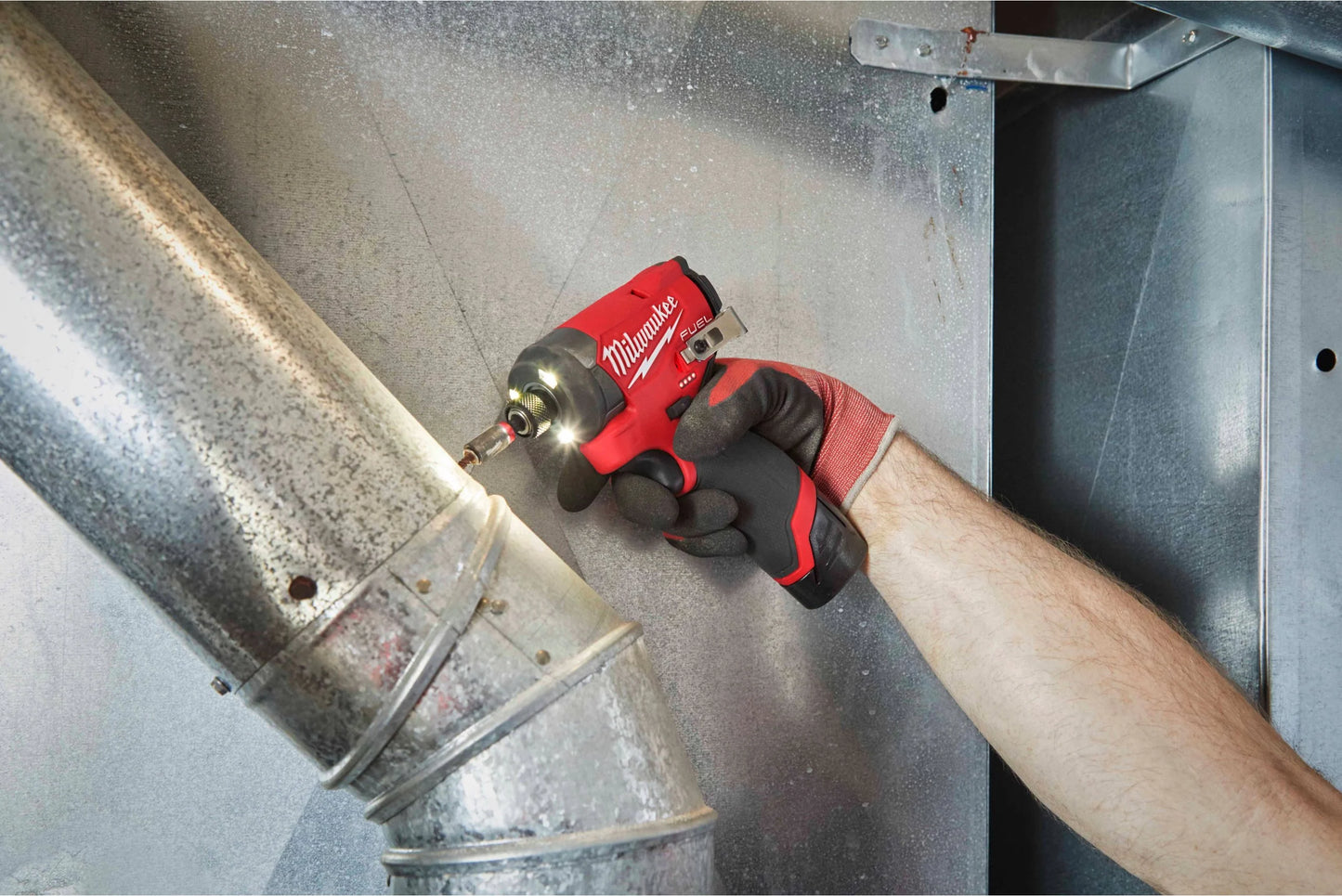 Milwaukee M12 FPP2A2-402X Powerpack: Schlagbohrschrauber + Schlagschrauber + 2 Akkus à 4,0 Ah + Ladegerät + Koffer