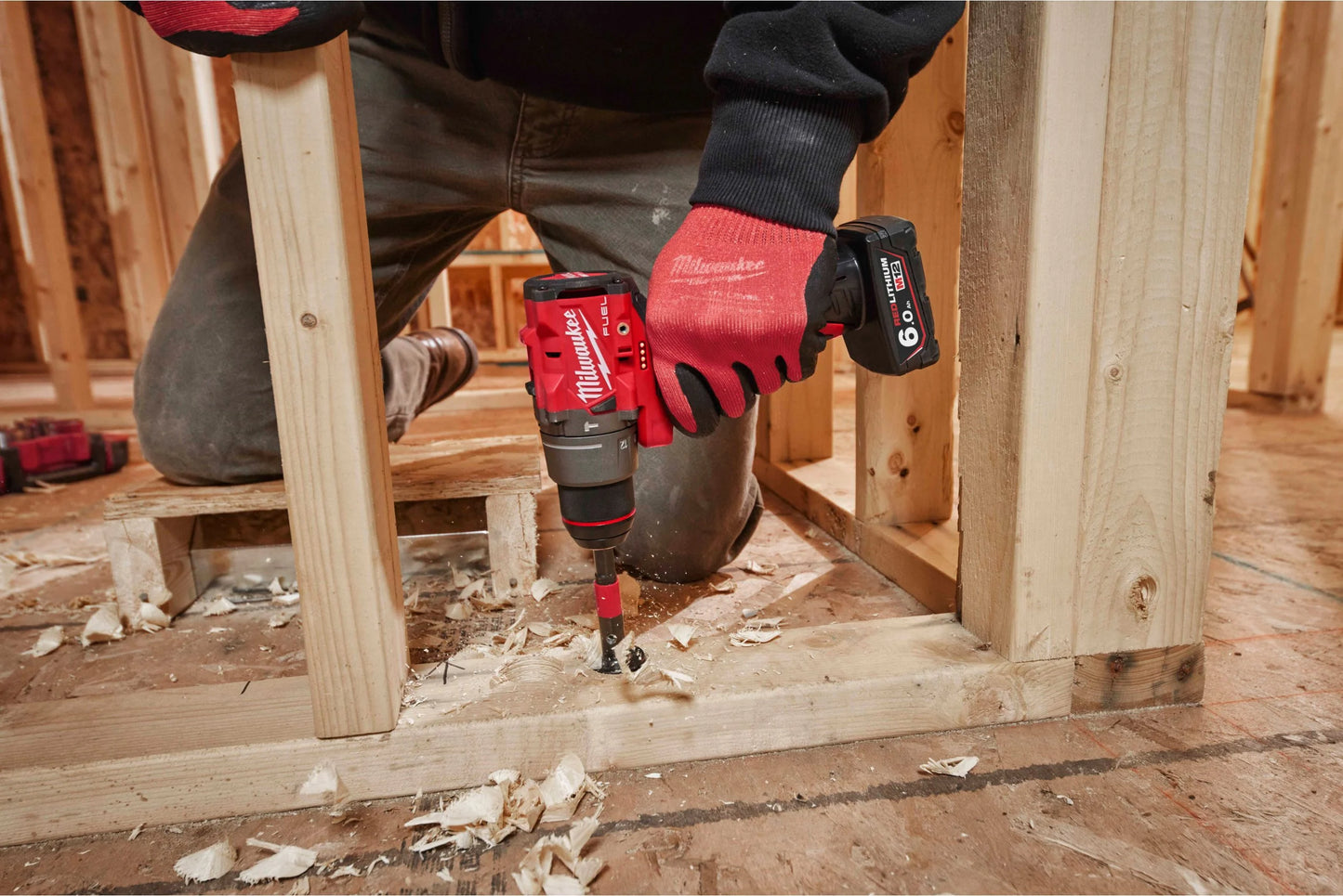 Milwaukee M12 FPP2A2-402X Powerpack: Schlagbohrschrauber + Schlagschrauber + 2 Akkus à 4,0 Ah + Ladegerät + Koffer