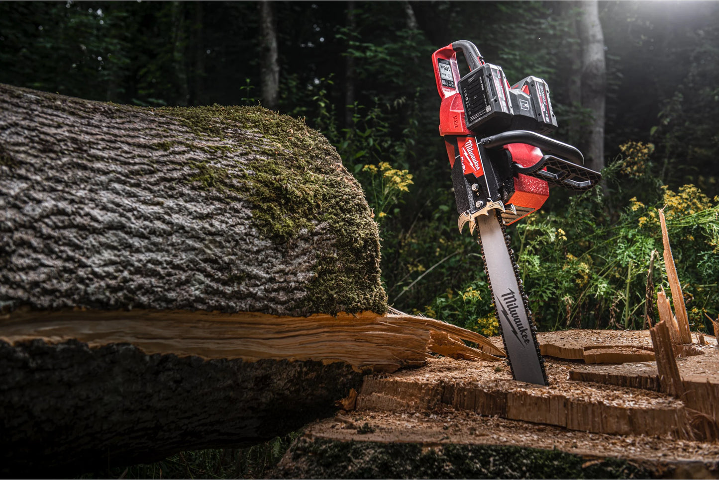 Milwaukee M18F2CHS50-802 50cm Doppel-Akku-Kettensäge