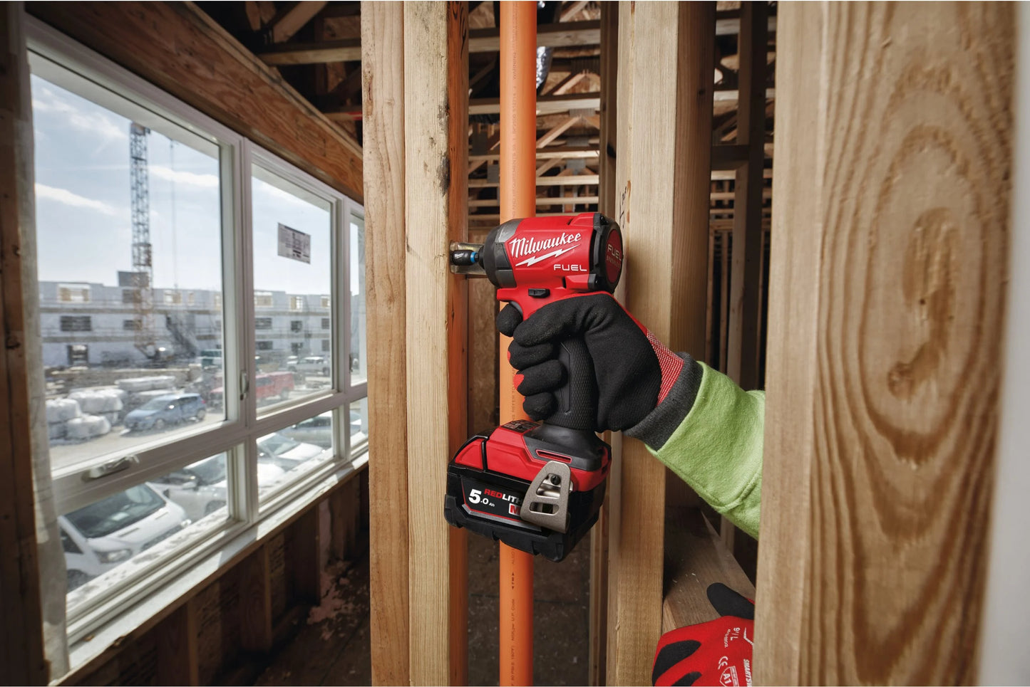 Milwaukee M18 FID3-502X Schlagschrauber M18 Fuel ¼″ Sechskant + 2 Akkus 5 Ah + Ladegerät + Koffer