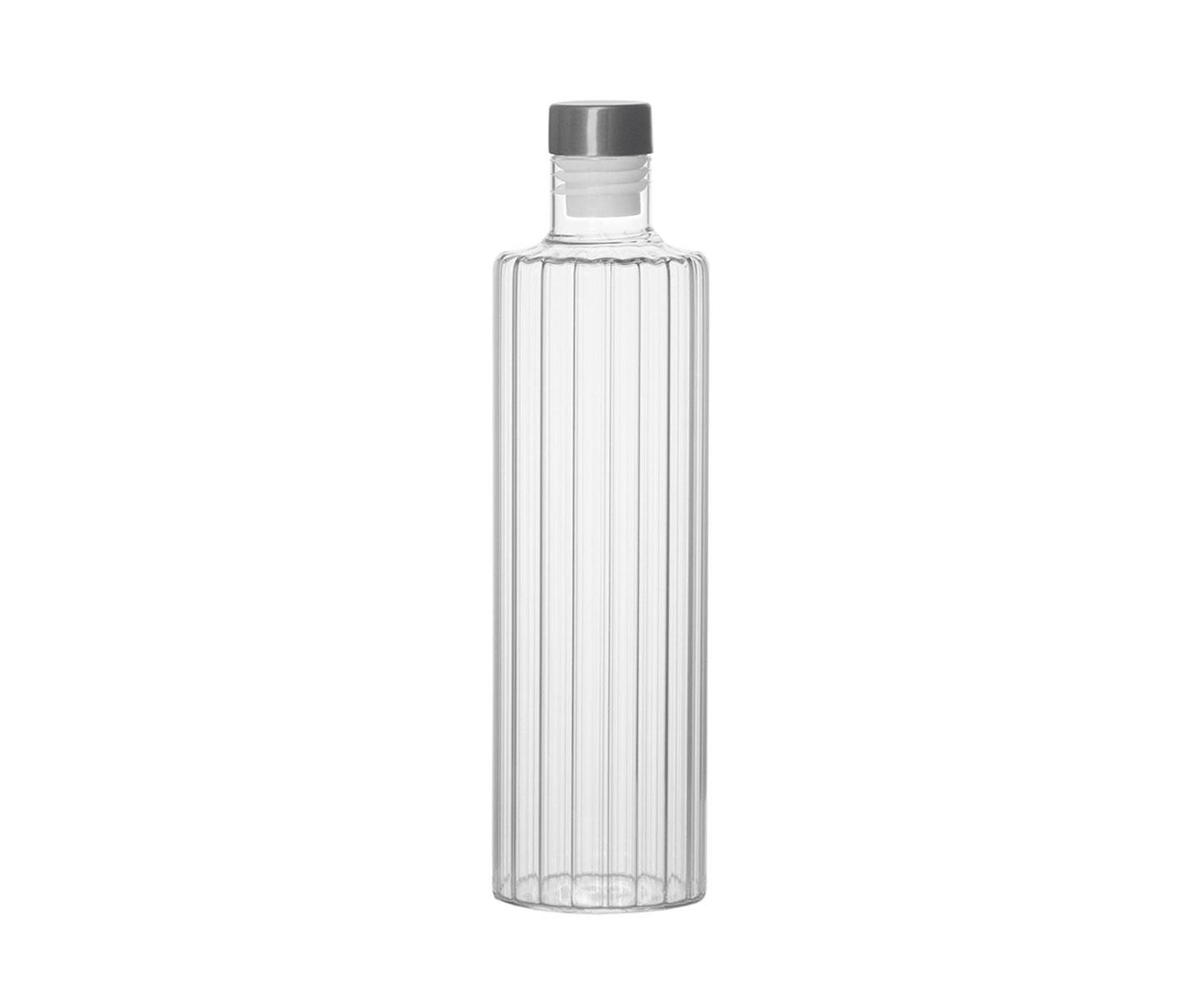 Glasflasche mit Edelstahlverschluss 1 l Andrea House