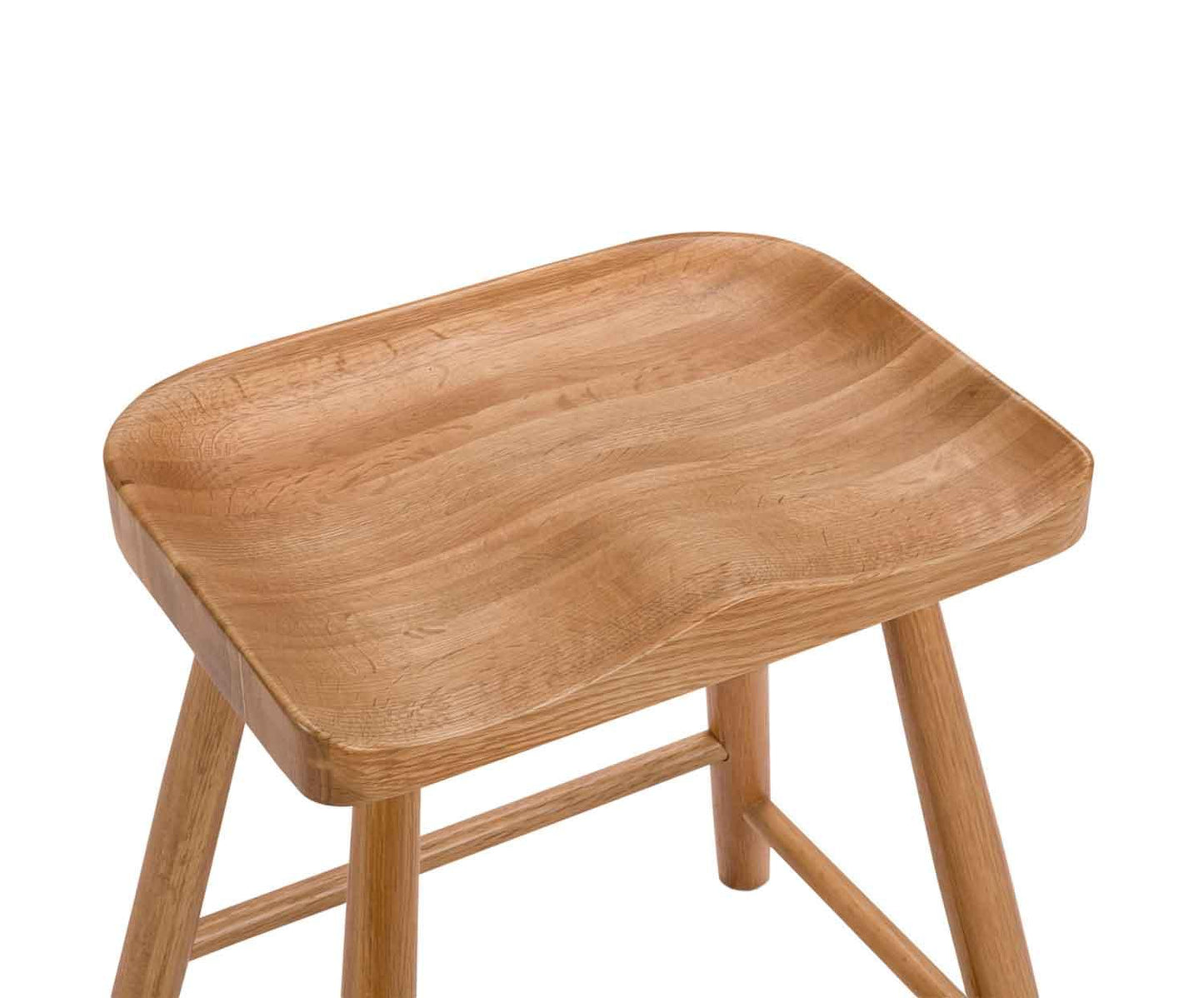 Hocker aus Eichenholz Andrea House