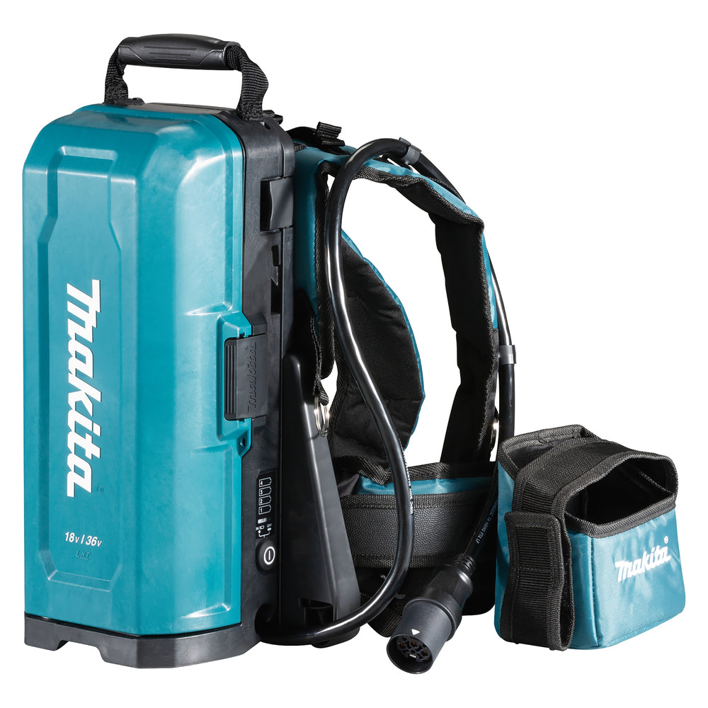 Rucksack mit 2 18V-Adaptern ohne Batterien 191A64-2 PDC01 Makita