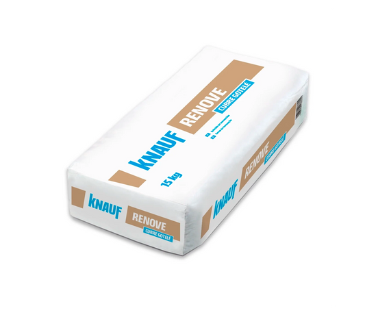 Knauf Renove 15 kg Gips-Renovierungsputz für strukturierte Wände