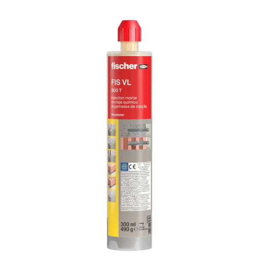 300-ml-Chemikalienkartusche FIS VL 300 T von Fischer