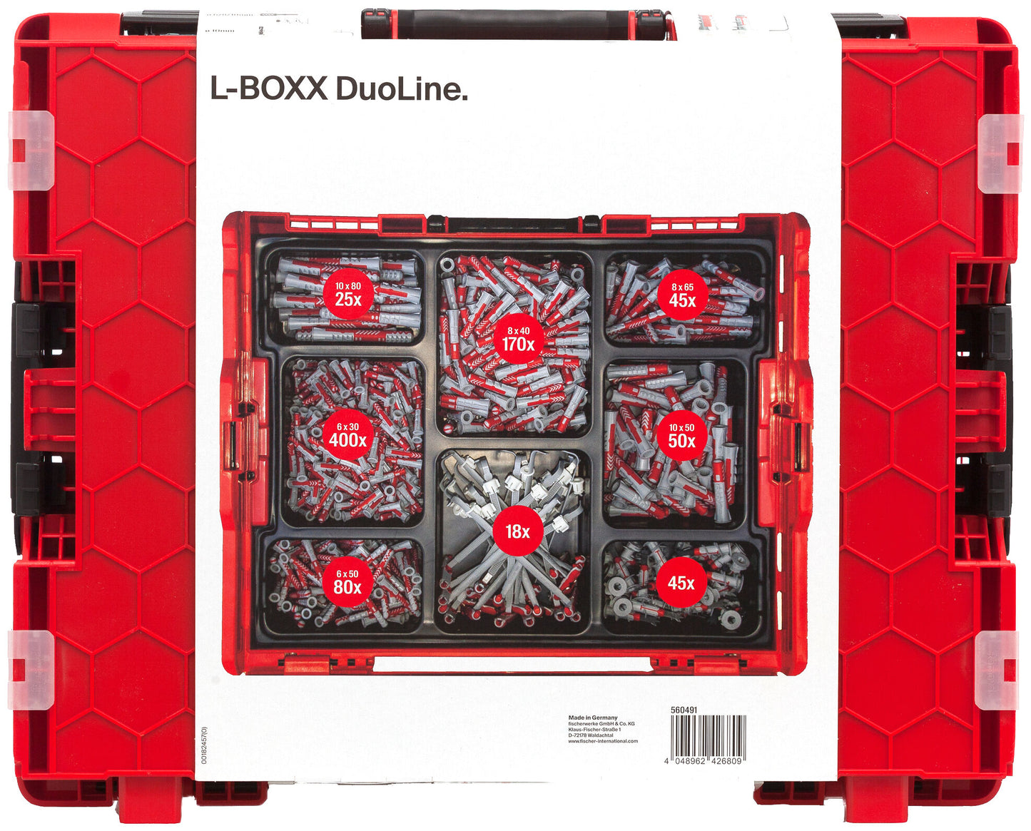 L-BOXX DuoLine Sortiment 833 Stück Fischer