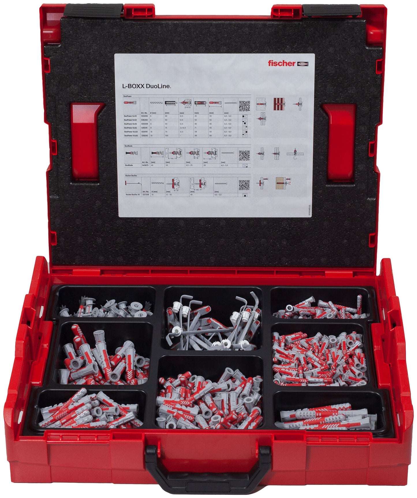 L-BOXX DuoLine Sortiment 833 Stück Fischer