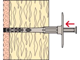 Pflasterbefestigung FIF-PN 8/80 100 Stück Fischer