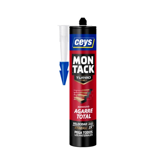 Ceys Turbo Pro Montack 290ml Total Grip Turbo Pro Montage-Klebstoff-Patrone