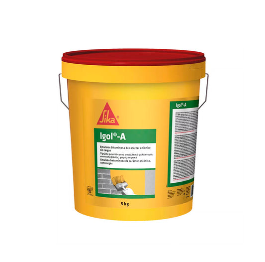 Bitumenemulsion zum Grundieren von Fundamenten Igol-A 5 kg Sika