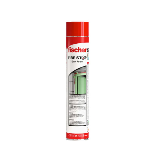 FireStop-Polyurethanschaum für Spritzpistolen 750 ml Fischer