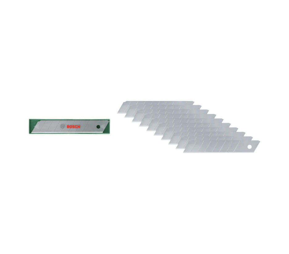 Segmentierte 18-mm-Cuttermesserklingen, 10 Stück, Bosch