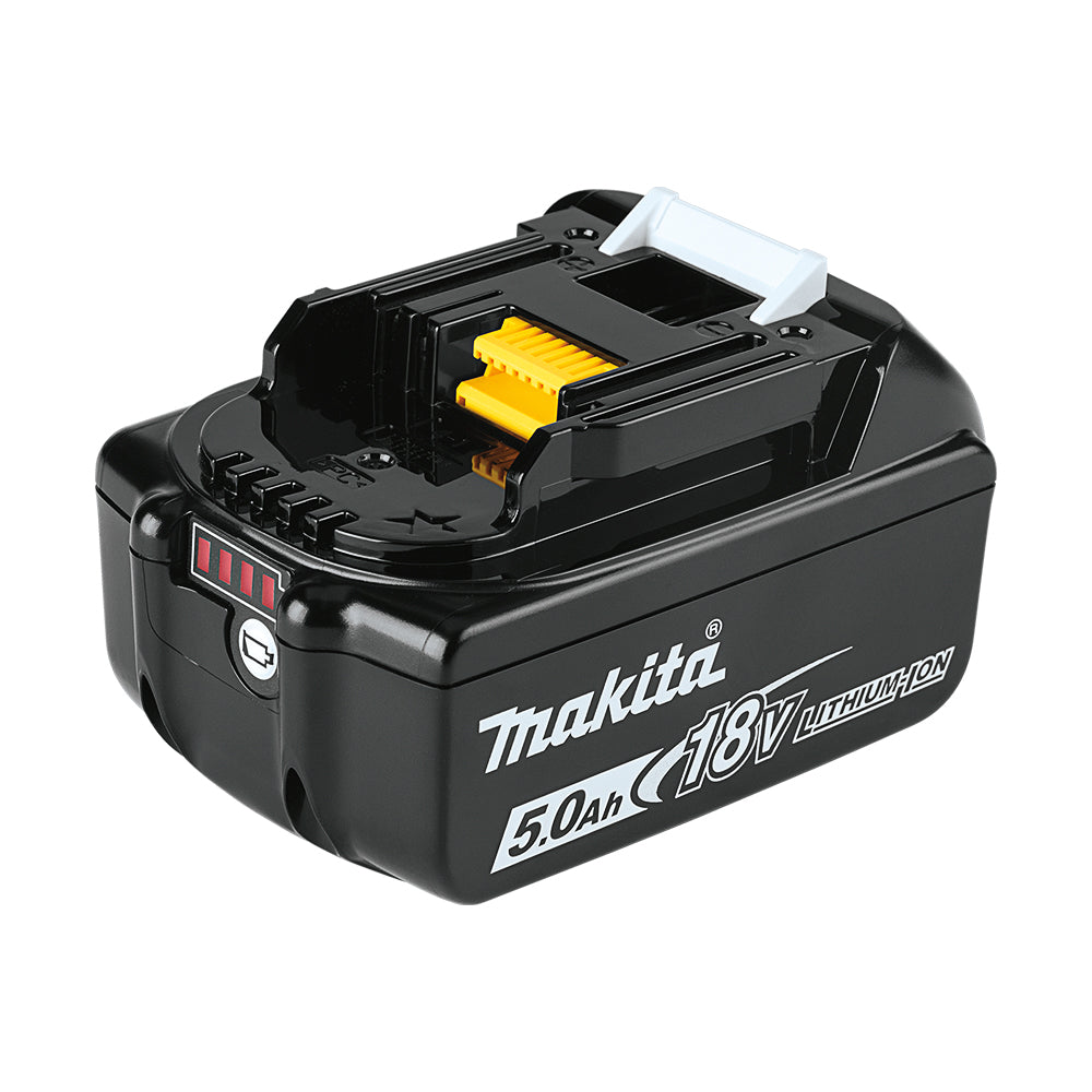 Mini-Schleifer 18V mit 2 Akkus 5Ah + Ladegerät + Koffer Makita DGA504RTJ