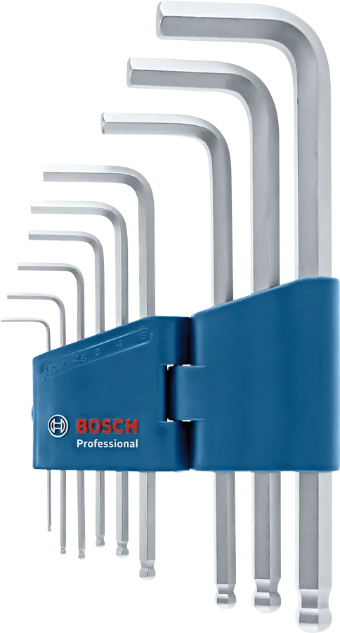 Pro Bosch 9-teiliges Set Innensechskantschlüssel