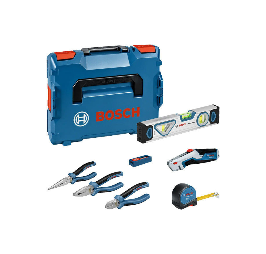 16-teiliges Pro-Bosch-Handwerkzeugset mit Koffer